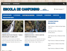 Tablet Screenshot of canyoning.camadeira.com